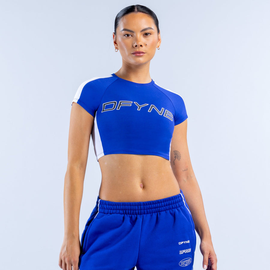 T-shirt court 5e anniversaire Bleu roi