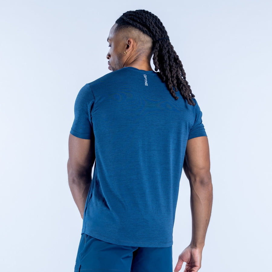 T-shirt d'entraînement Charge Bleu orage