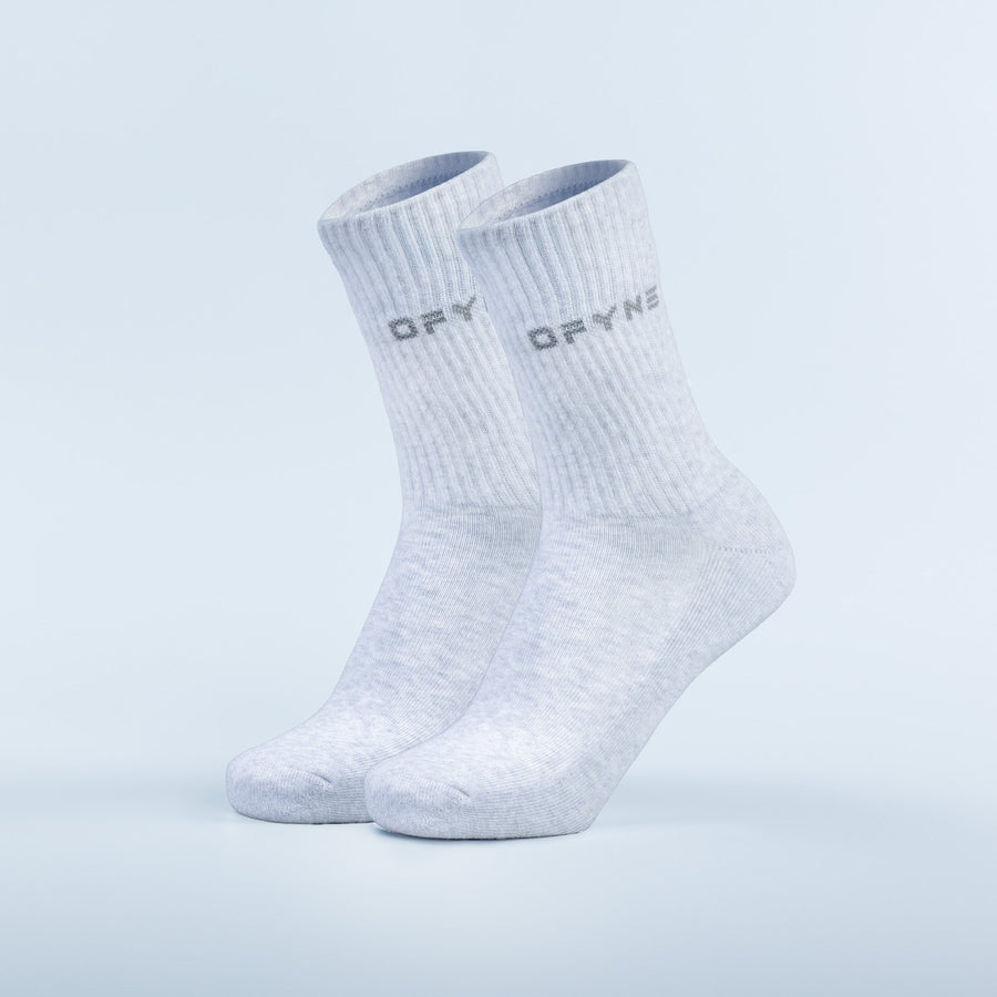 Chaussettes mi-hautes Gris chiné