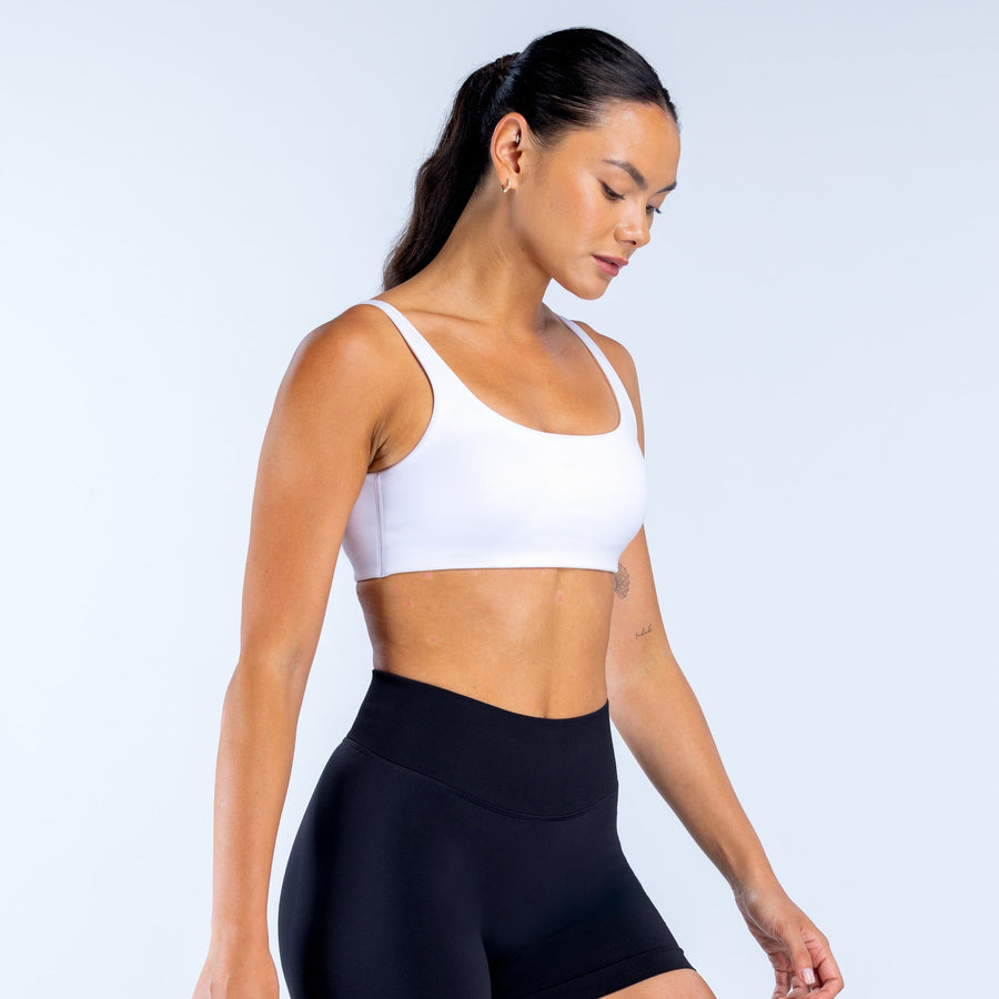 Brassière dos échancré Defy Blanc optique