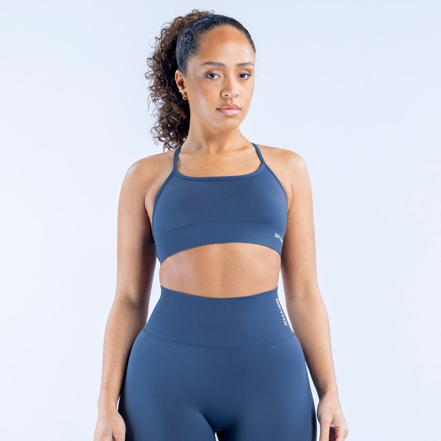 Brassière dos ouvert Dynamic Bleu saphir foncé