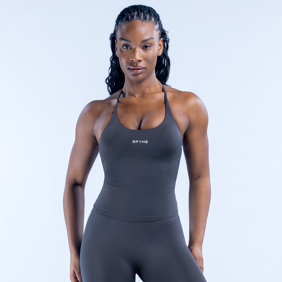 Top dos torsadé Dynamic Anthracite