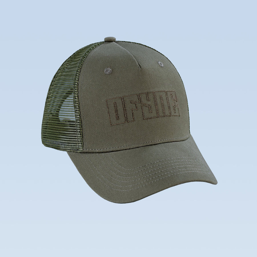 Casquette trucker Kaki
