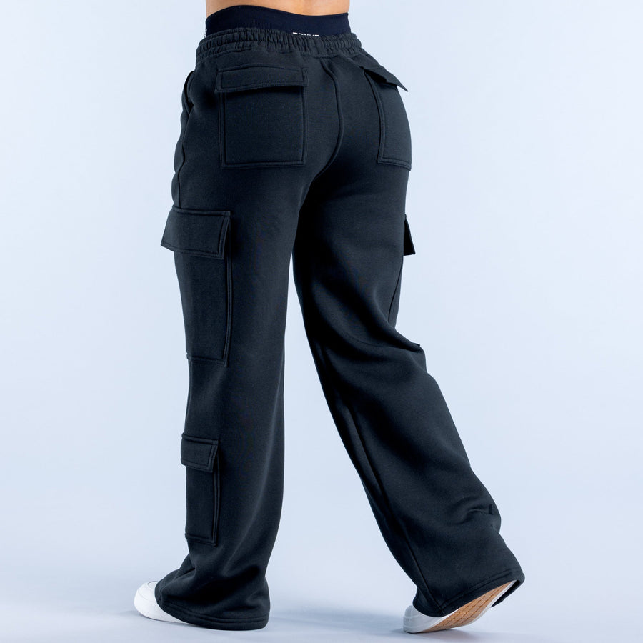 Jogging cargo Revive Noir minuit