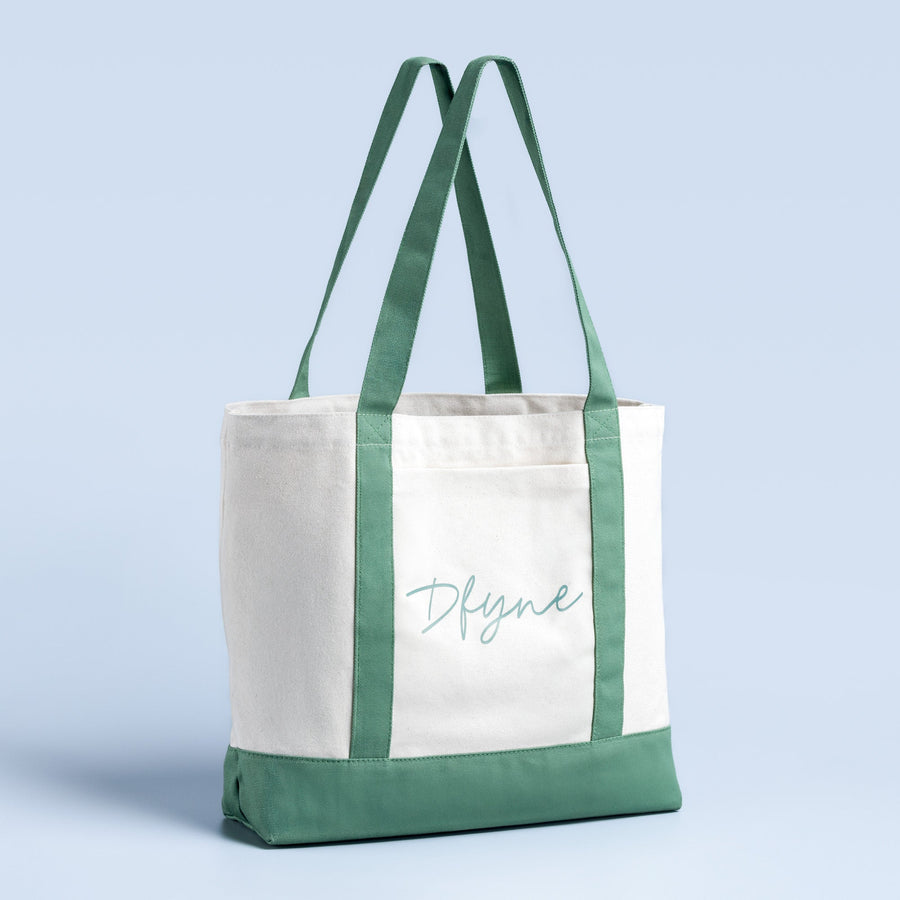 Tote bag Pistache