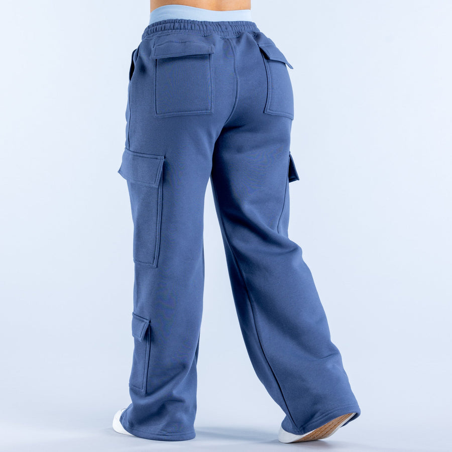 Jogging cargo Revive Bleu saphir foncé