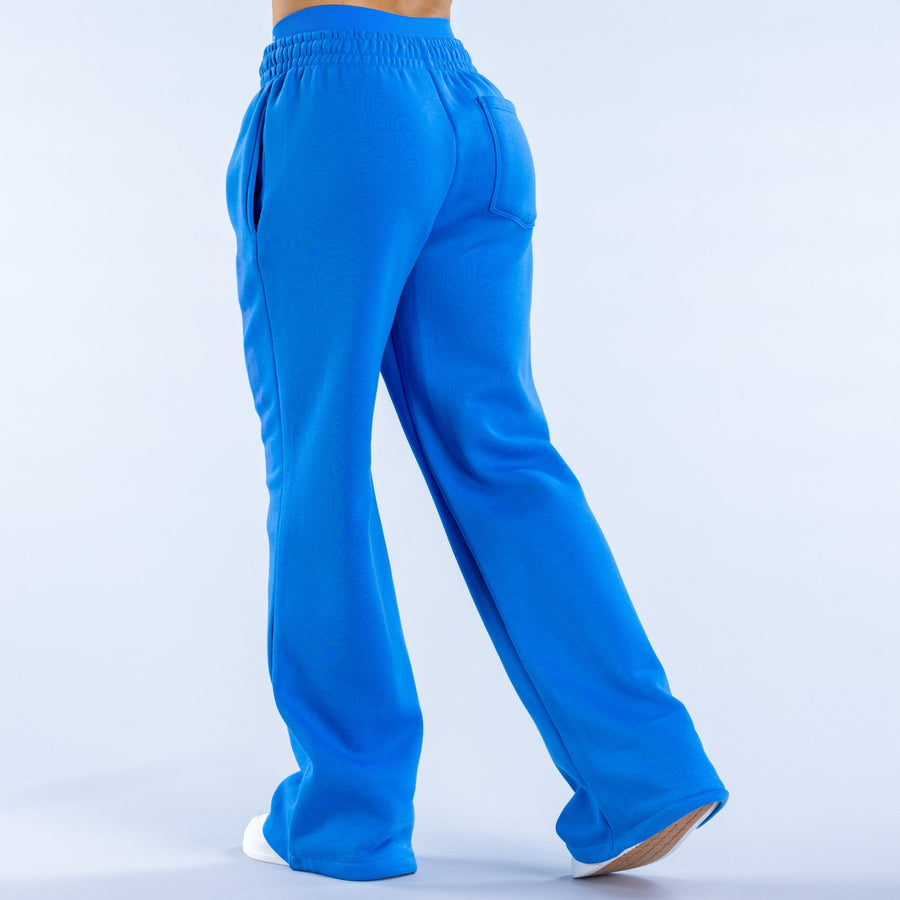 Jogging large Signature Bleu électrique
