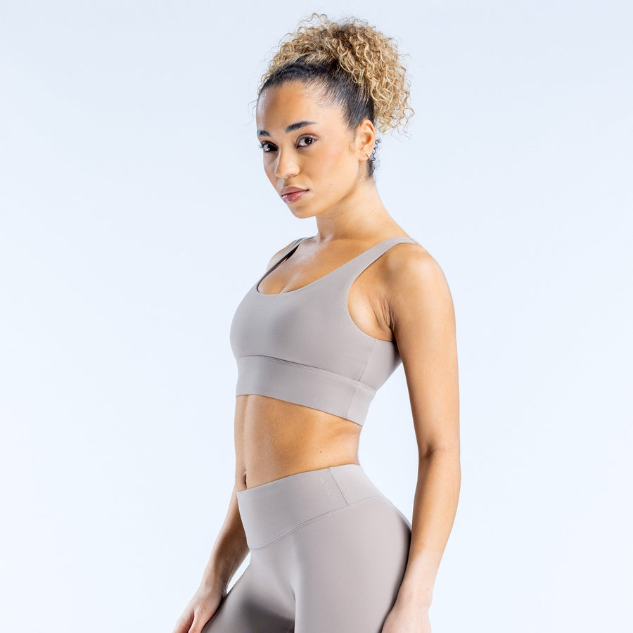 Brassière de sport Origin Noisette
