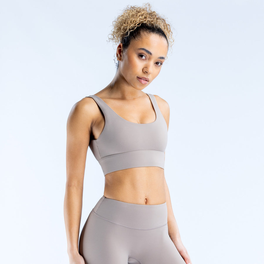 Brassière de sport Origin Noisette