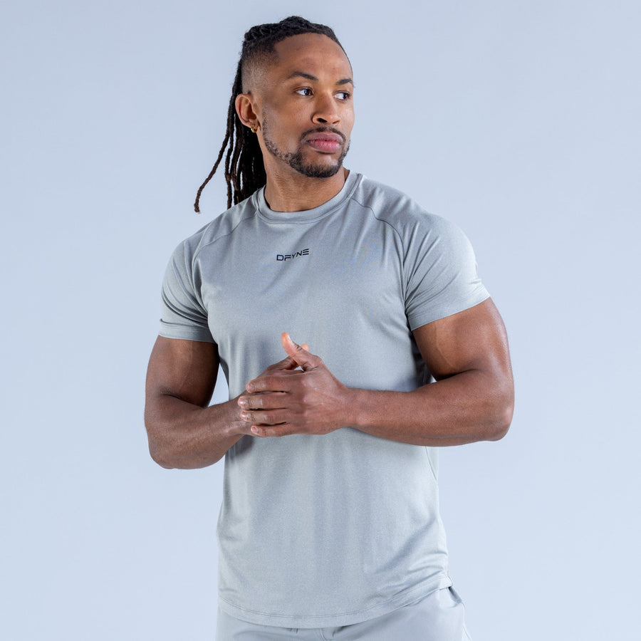 T-shirt d'entraînement Stealth Gris orage chiné