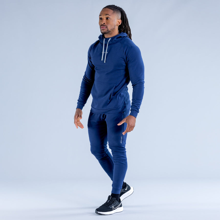Sweat à capuche mi-épais Stealth Bleu nuit