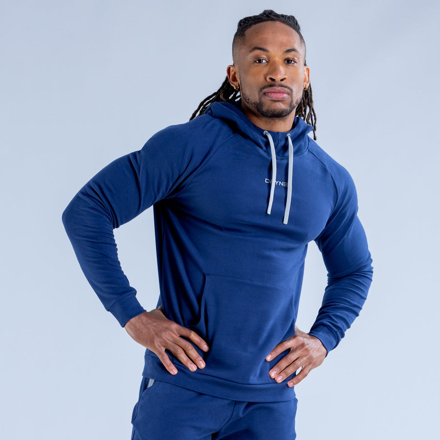 Sweat à capuche mi-épais Stealth Bleu nuit