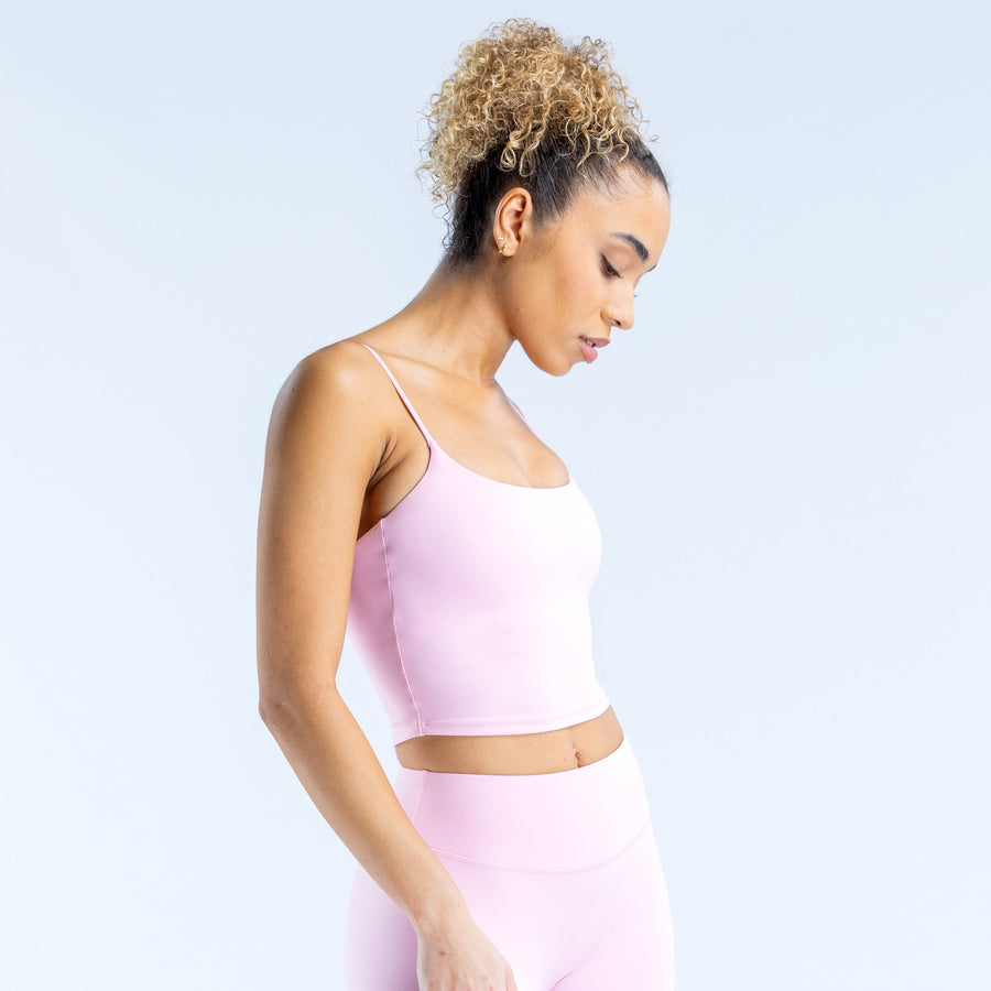 Top à bretelles Origin Rose pâle