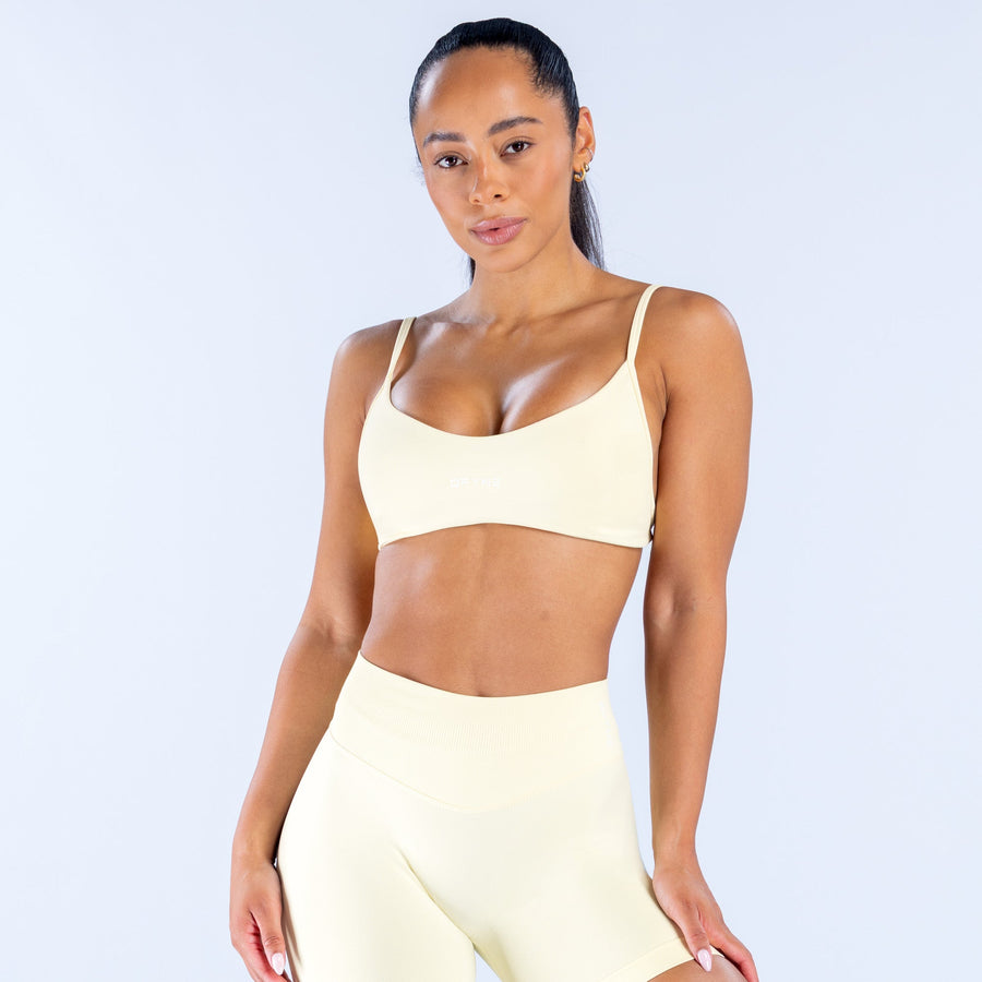 Brassière col échancré Impact Beurre