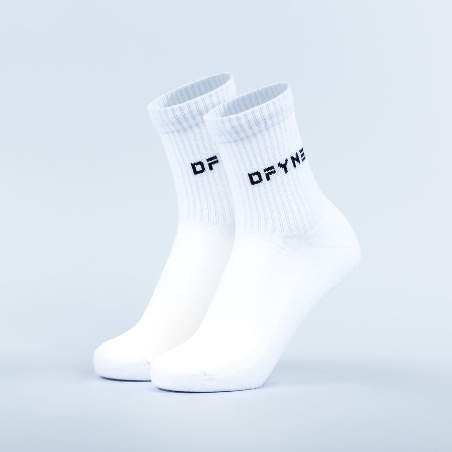 Chaussettes quart Blanc optique