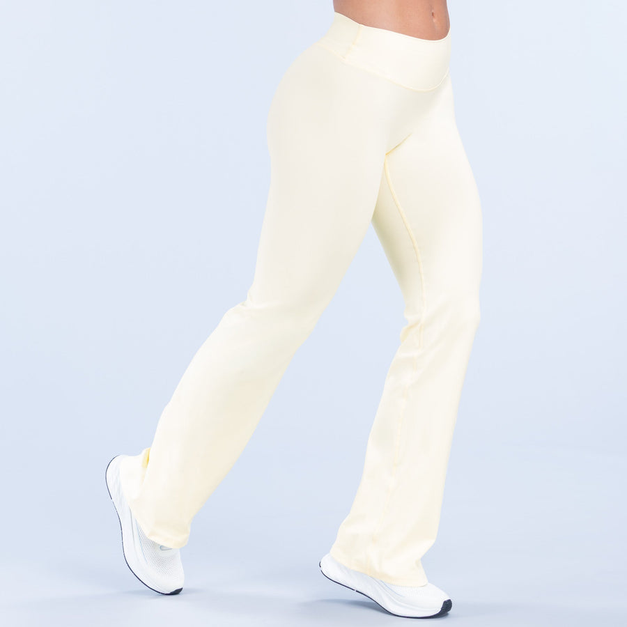 Pantalon évasé Origin Crème de beurre