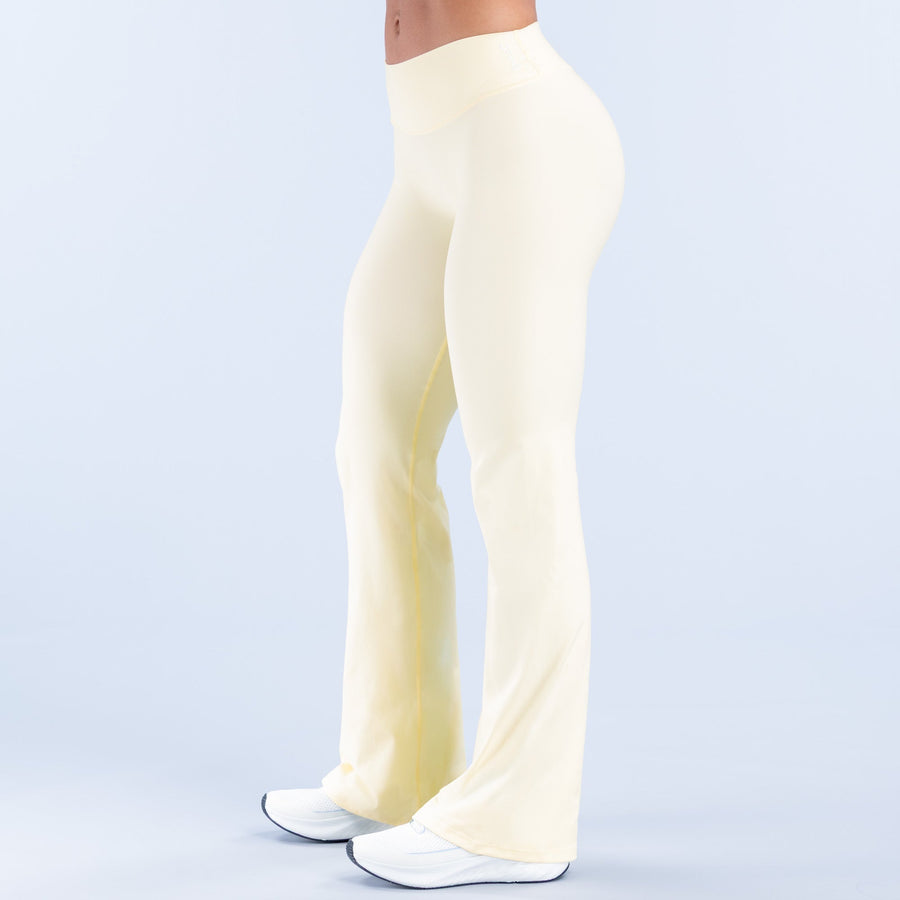 Pantalon évasé Origin Crème de beurre