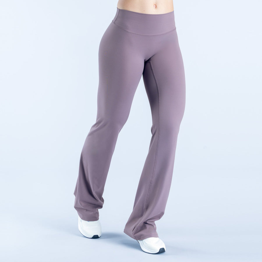 Pantalon évasé Origin Mauve