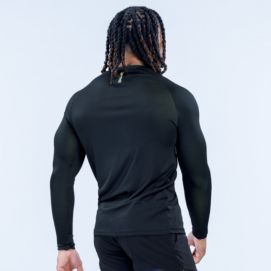 T-shirt d'entraînement manches longues Unbound Noir minuit
