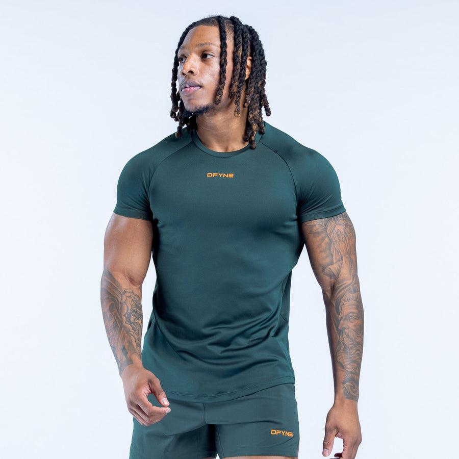 T-shirt d'entraînement Unbound Vert ardoise