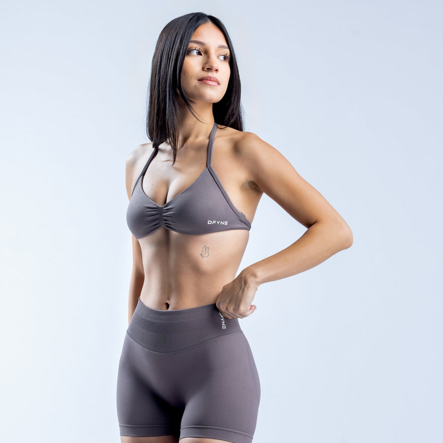 Brassière à bretelles Impact Truffe