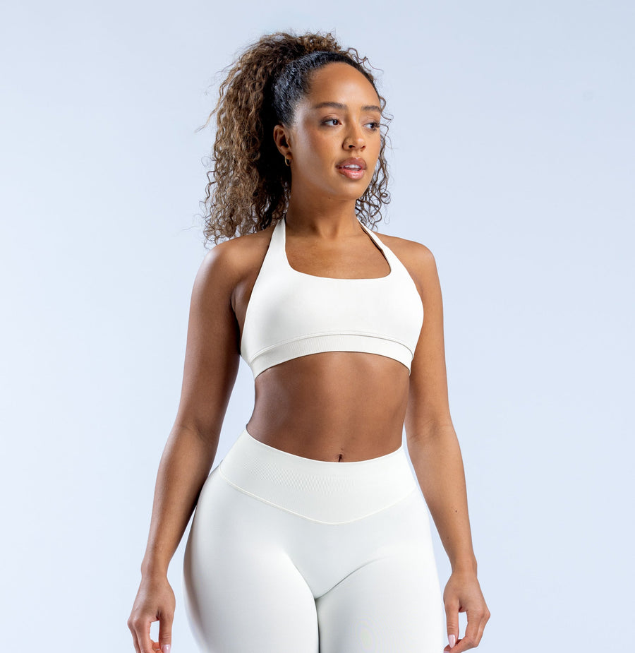 Brassière de sport Impact Ivoire