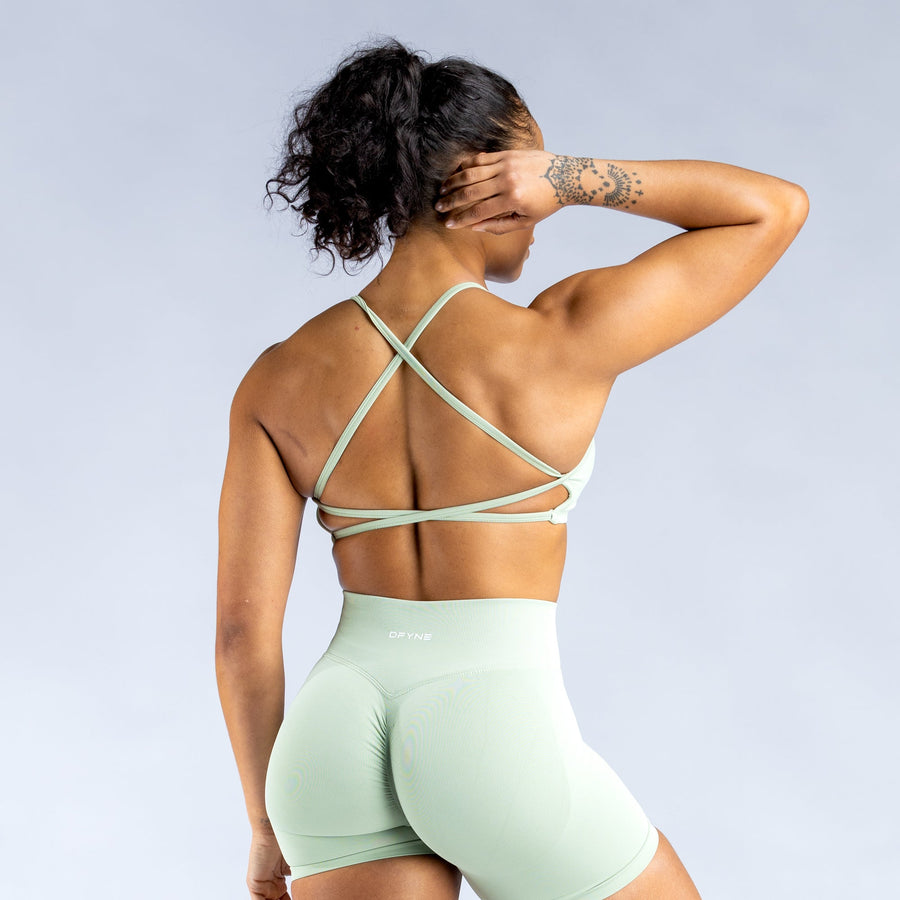 Brassière dos ouvert Dynamic Vert frais