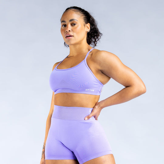 Brassière dos ouvert Dynamic Pervenche