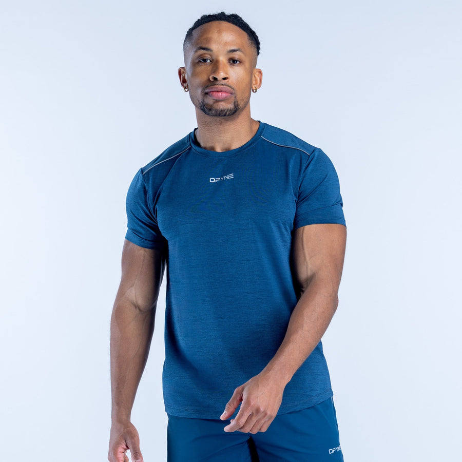 T-shirt d'entraînement Charge Bleu orage