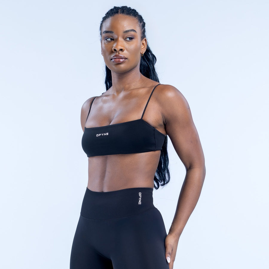 Brassière à bretelles Defy Noir minuit