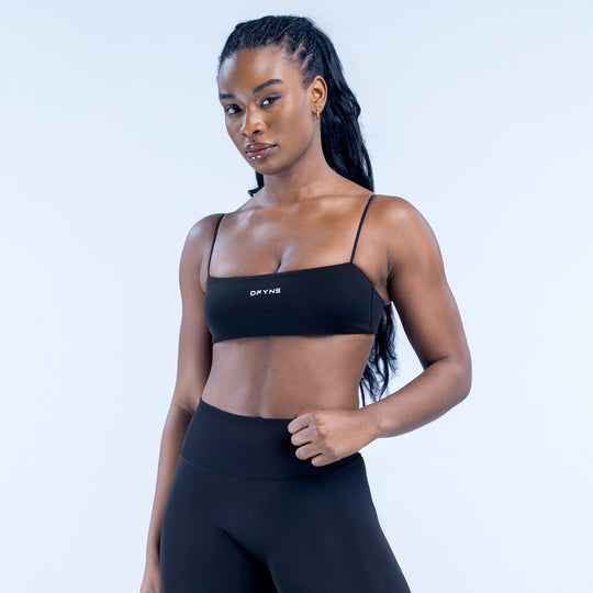 Brassière à bretelles Defy Noir minuit