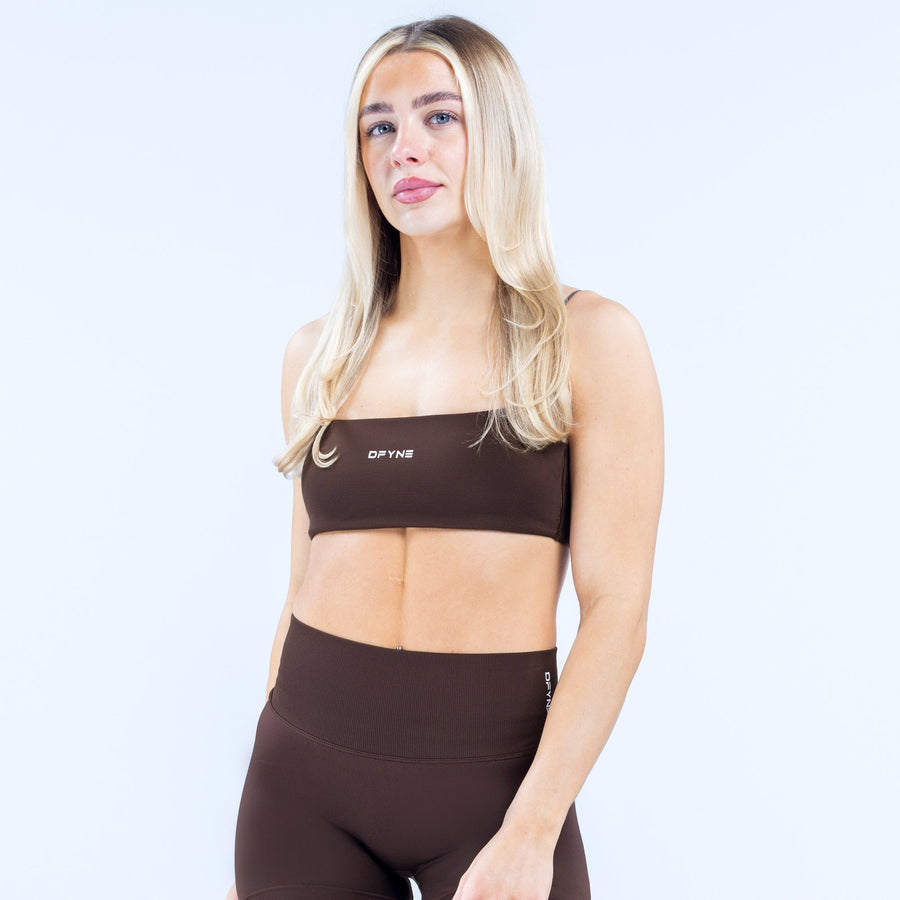 Brassière à bretelles Defy Ombre brûlée