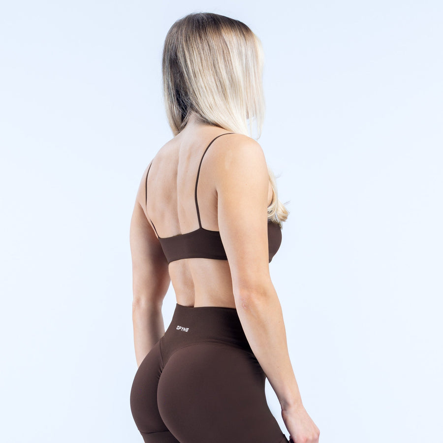 Brassière à bretelles Defy Ombre brûlée