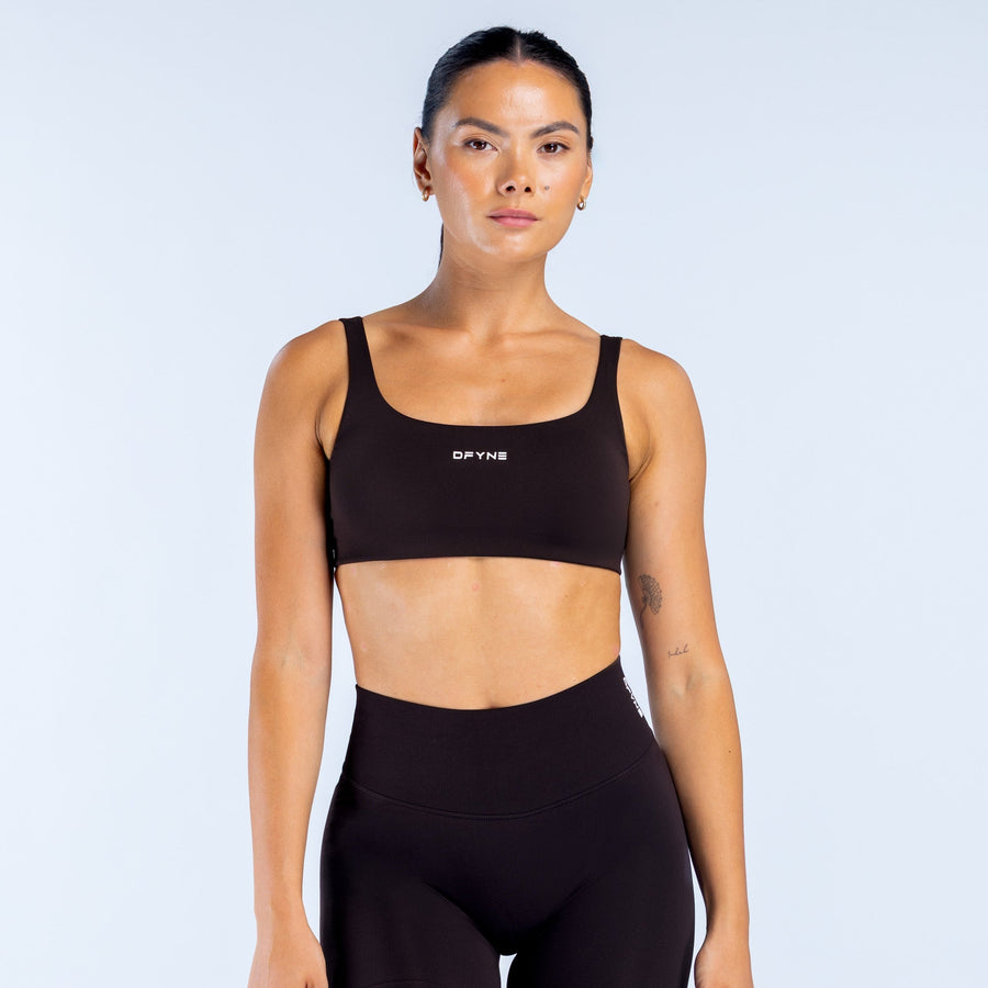 Brassière dos échancré Defy Châtaigne