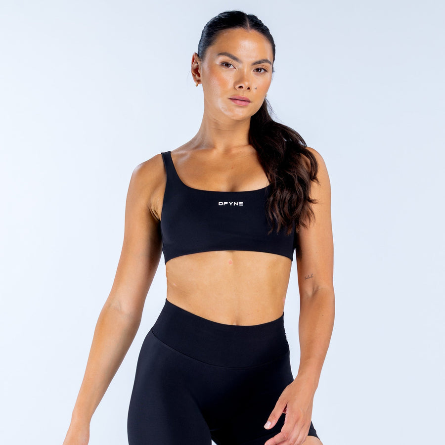 Brassière dos échancré Defy Noir minuit
