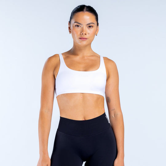 Brassière dos échancré Defy Blanc optique