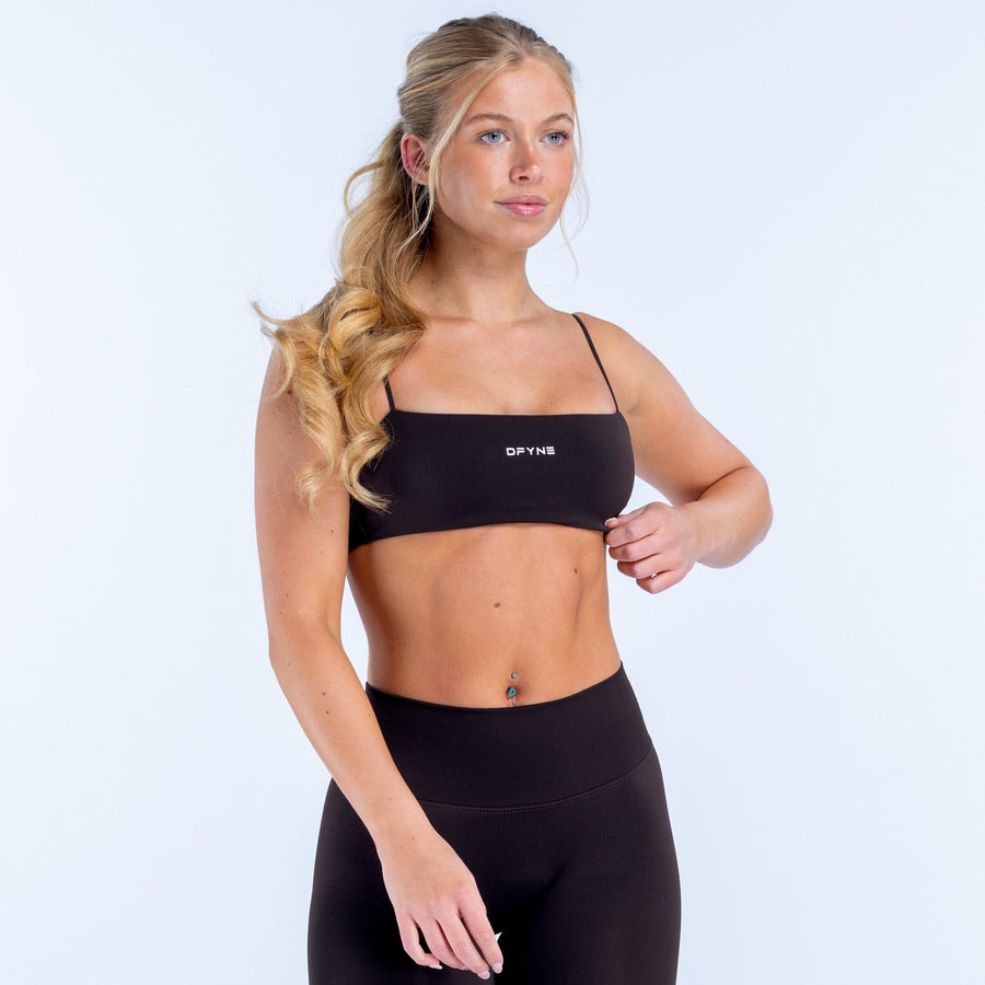 Brassière à bretelles Defy Châtaigne