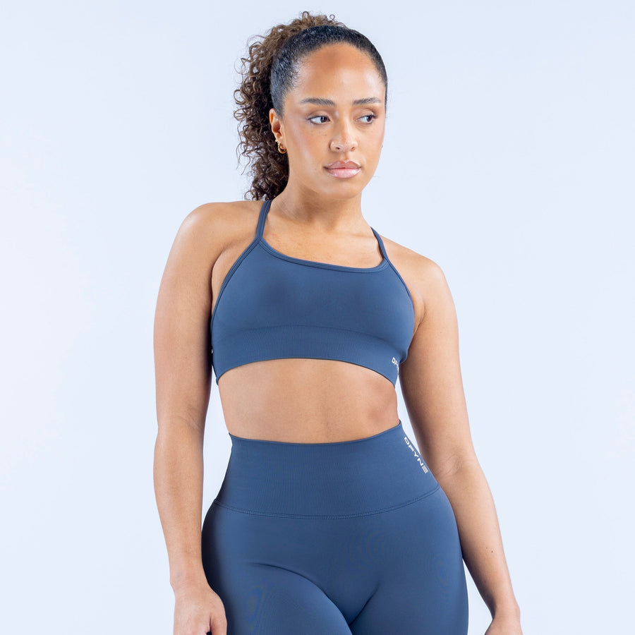 Brassière dos ouvert Dynamic Bleu saphir foncé