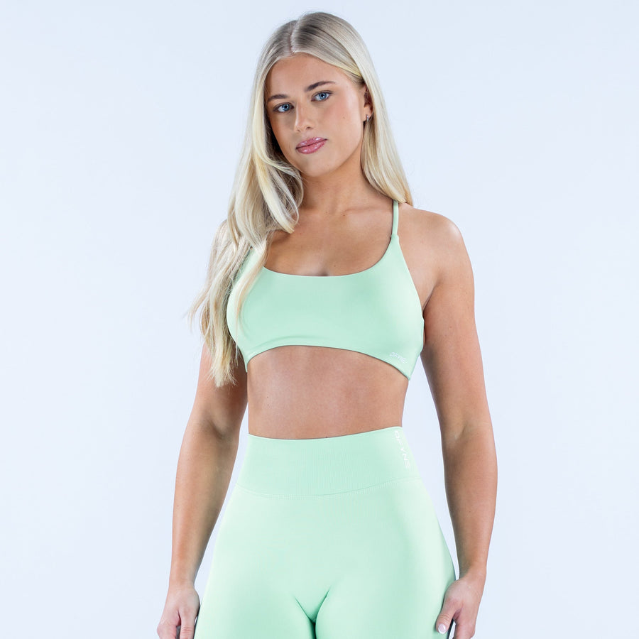Brassière dos torsadé Dynamic Verre de mer