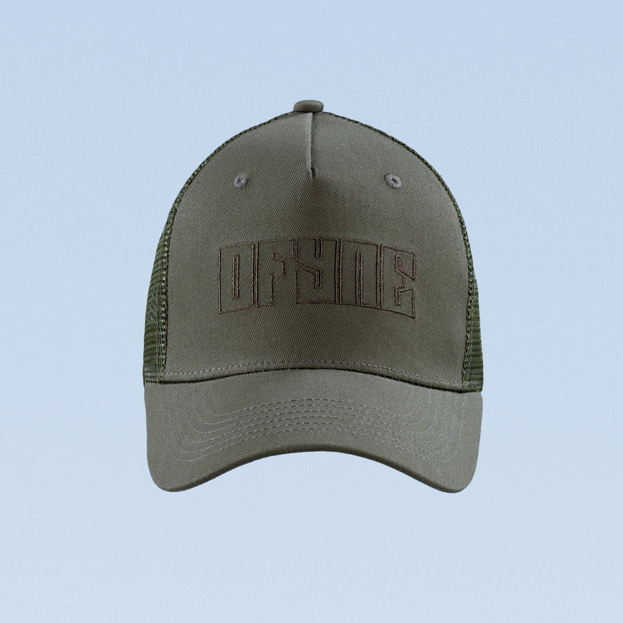Casquette trucker Kaki