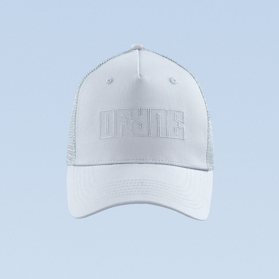 Casquette trucker Platine