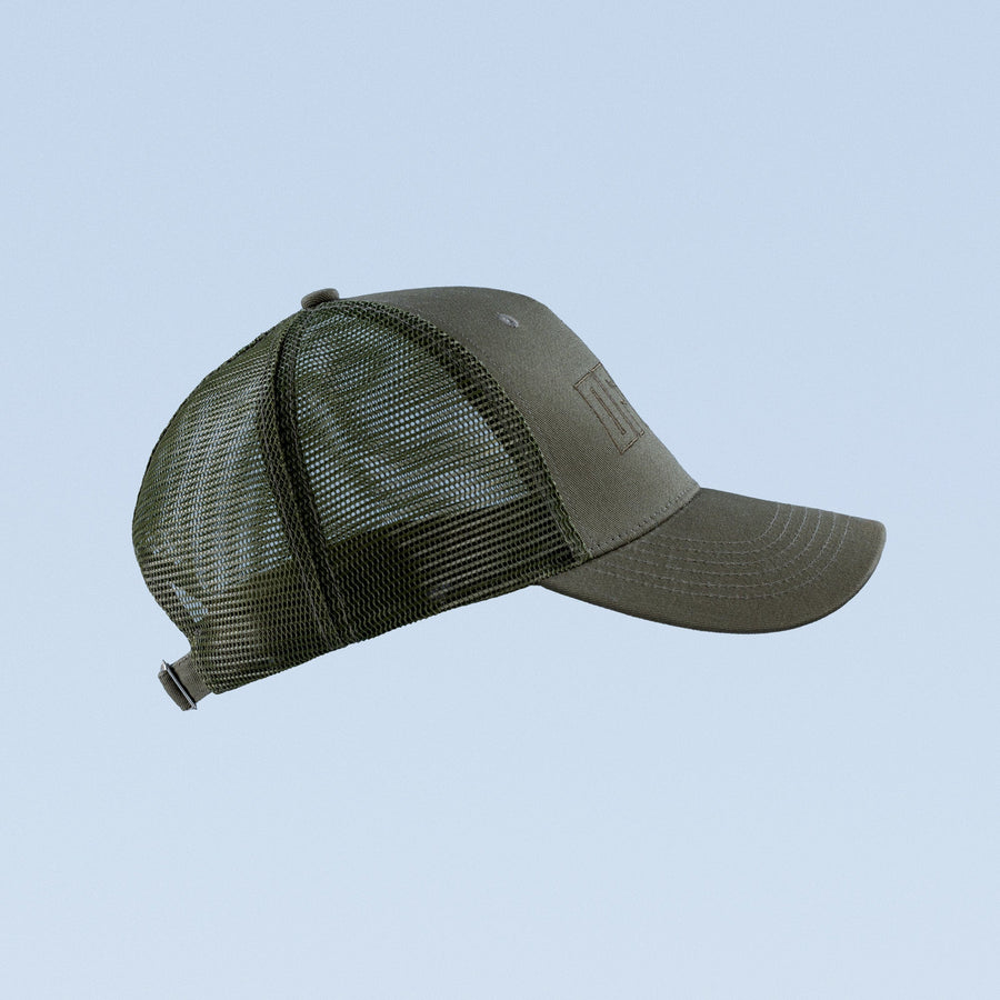 Casquette trucker Kaki