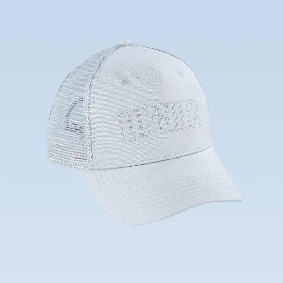 Casquette trucker Platine