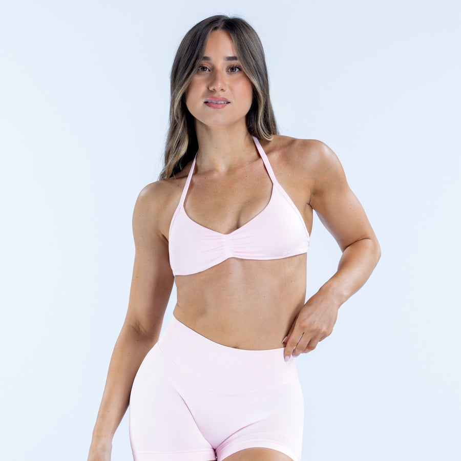 Brassière à bretelles Impact Rose perle