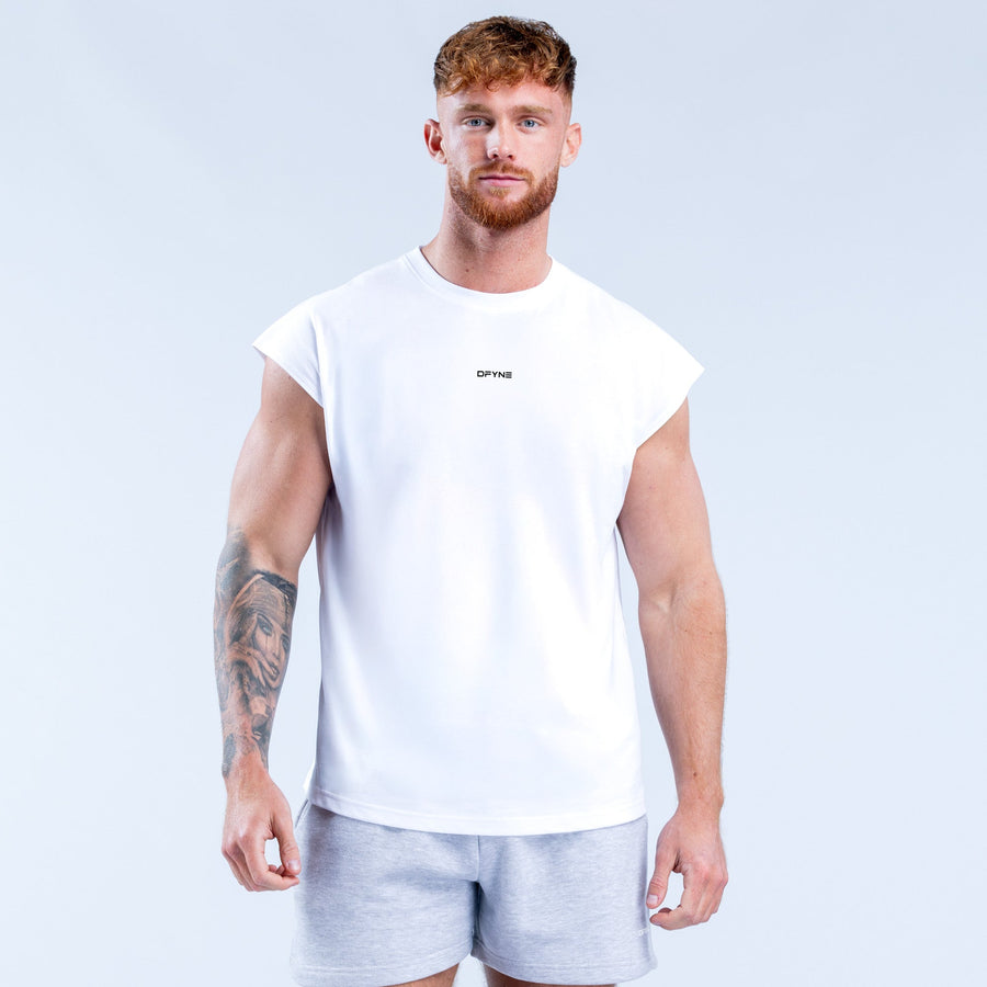 Débardeur Signature Blanc cassé