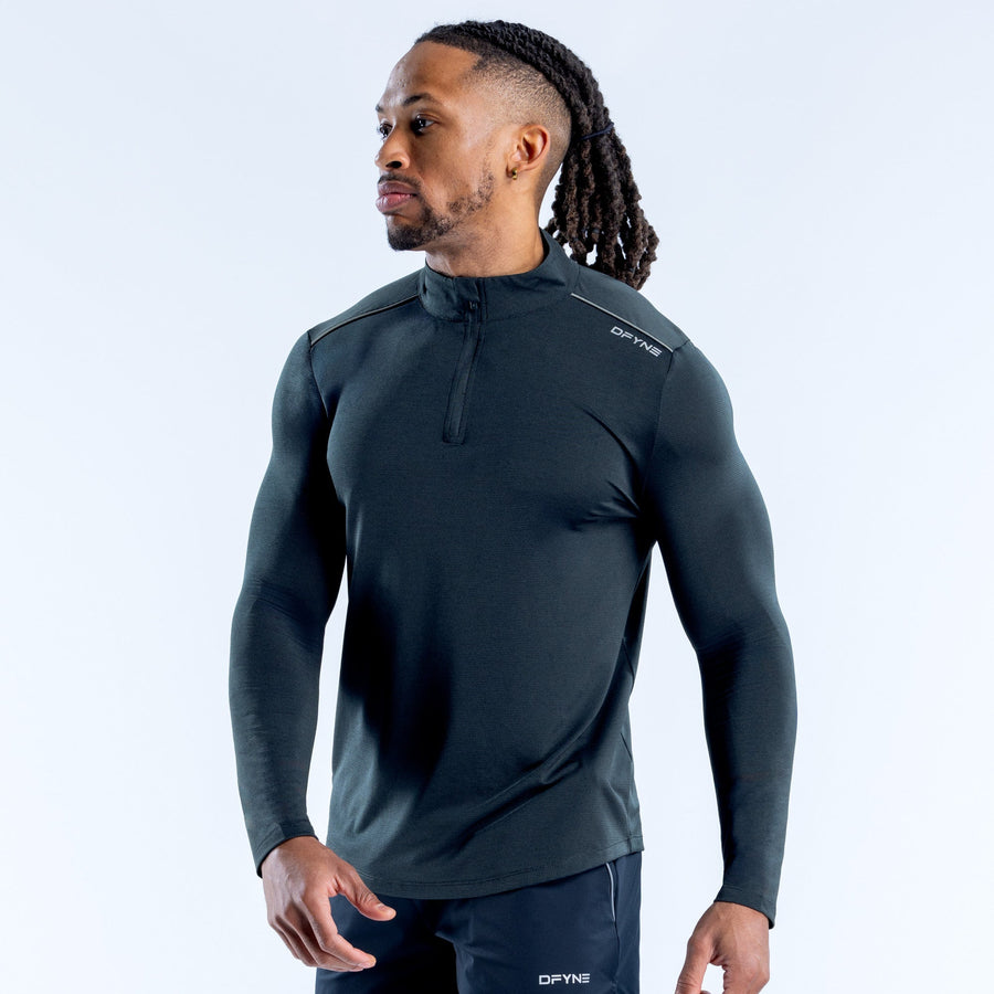 Haut quart de zip Charge Ardoise