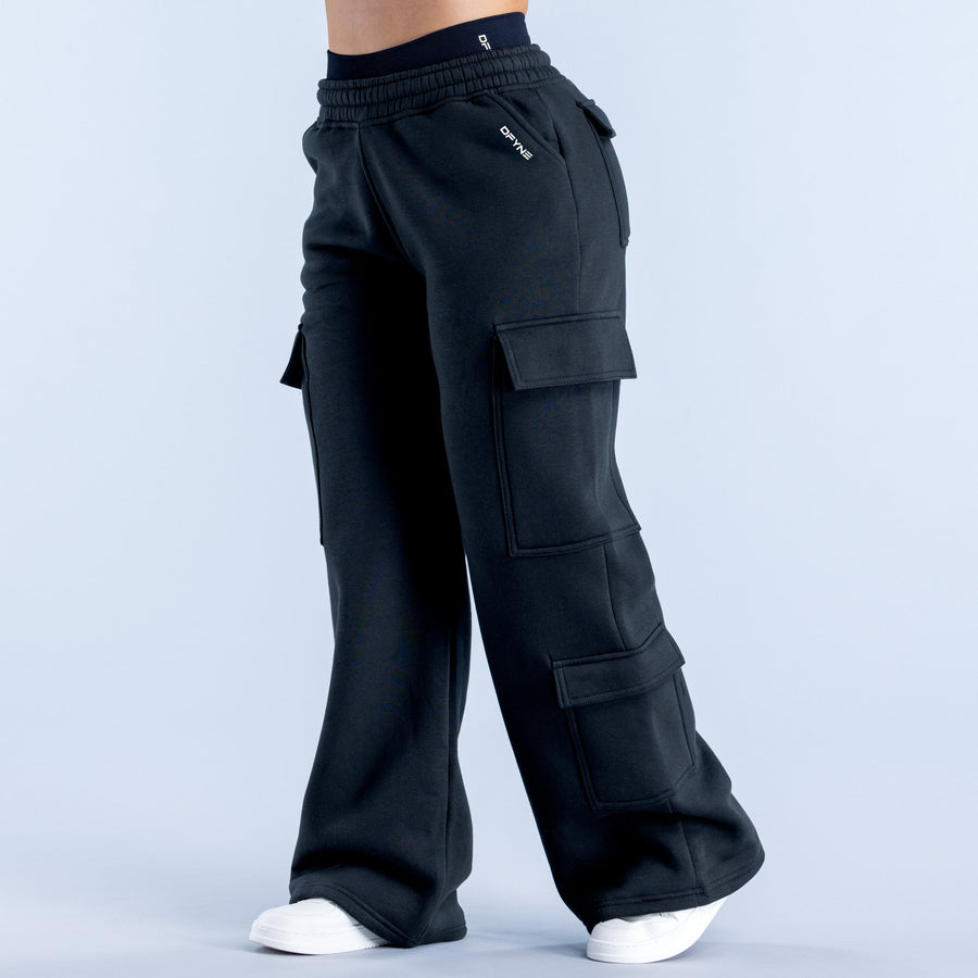 Jogging cargo Revive Noir minuit