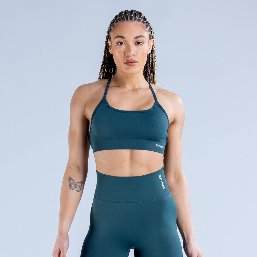 Brassière dos ouvert Dynamic Vert émeraude foncé