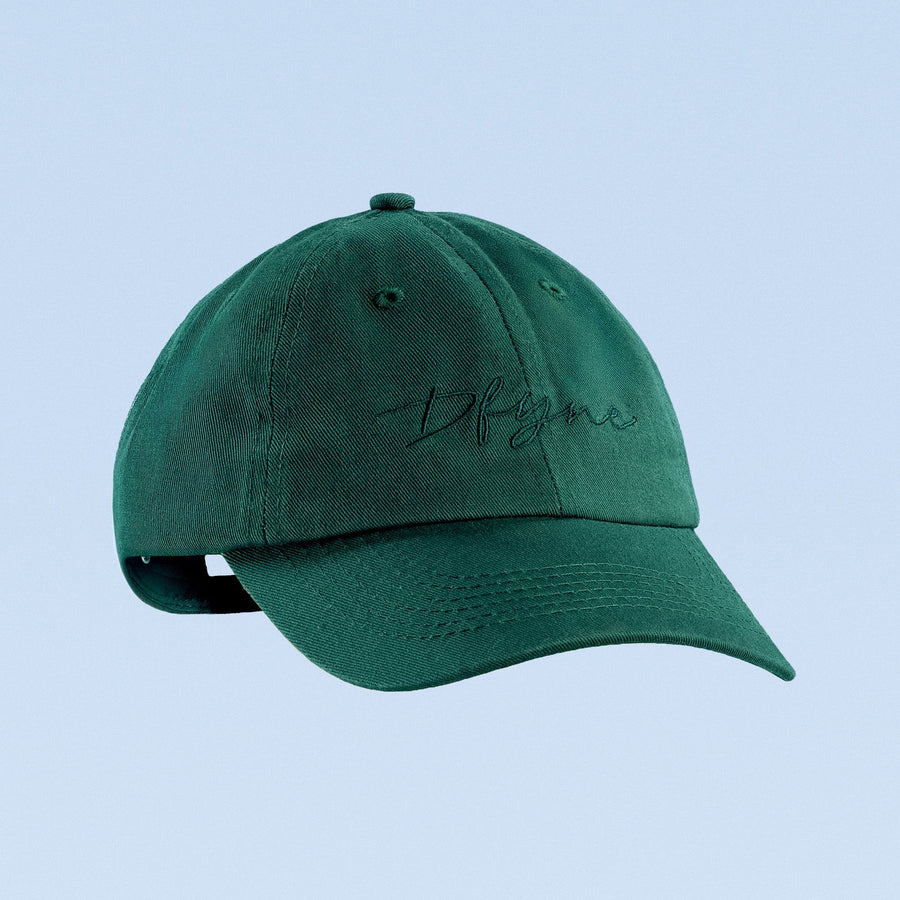 Casquette brodée Pistache