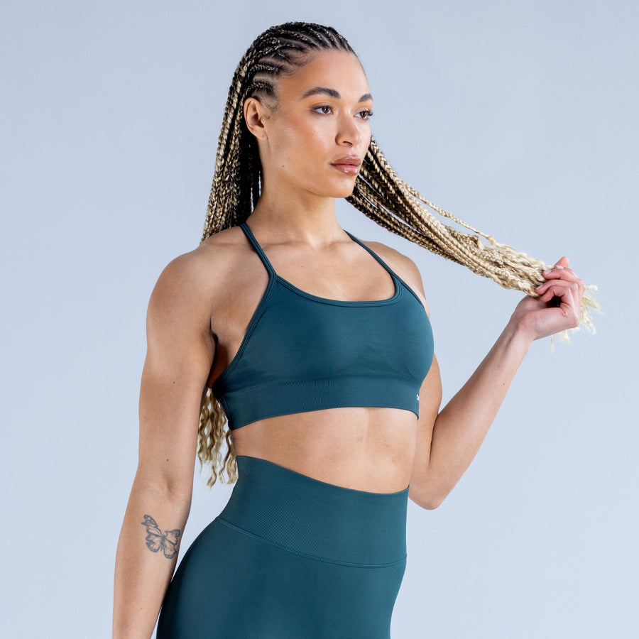Brassière dos ouvert Dynamic Vert émeraude foncé